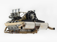 Straat Automobile 1966 Porsche 911 Golf Blue 303890